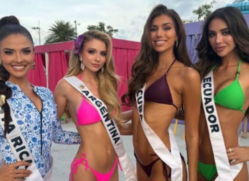 Candidatas latinoamericanas en el Miss Universo.