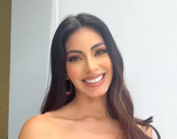 Virginia Limongi desfiló en la pasarela de Los Ángeles Fashion Week