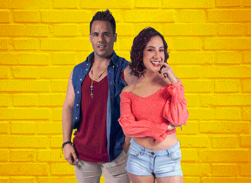 Fabián Tapia y Viviana Salame.