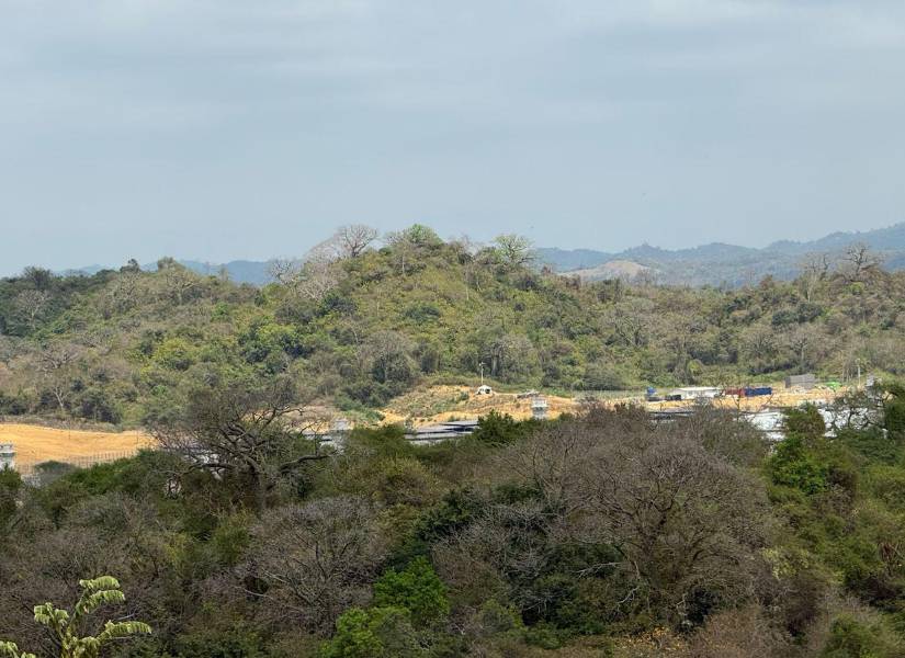 La cárcel del Encuentro se ubica en medio de las comunas Bajada de Chanduy y Juntas del Pacífico, en Santa Elena.