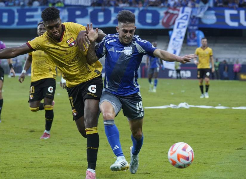 Barcelona SC goleó 4-0 a Emelec en el último Clásico del Astillero.