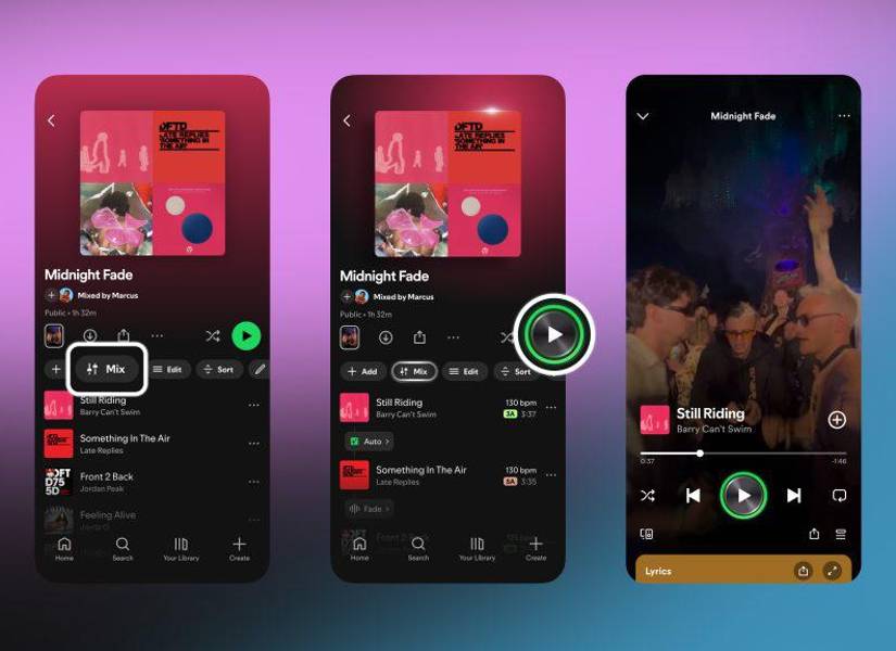 La interfaz de la nueva herramienta de Spotify