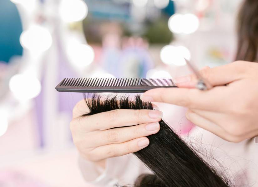 Imagen referencial: Corte de cabello.