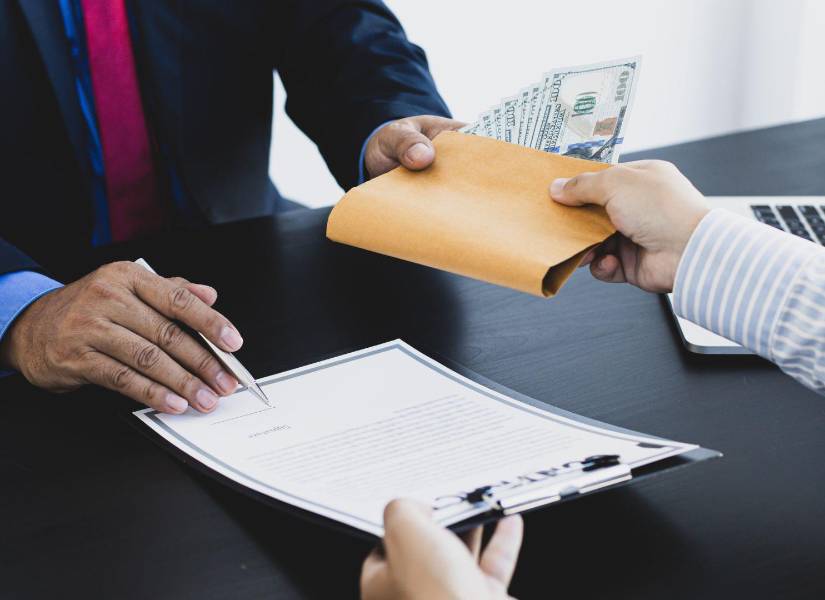 Entrega de préstamo.