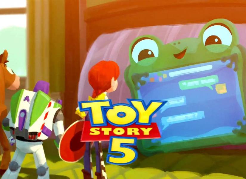 Arte conceptual de Toy Story 5.