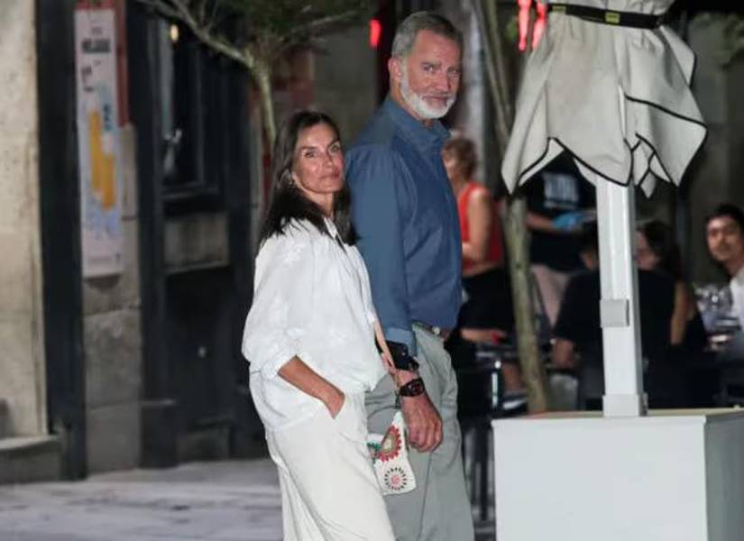 Reyes, Felipe y Letizia en Madrid