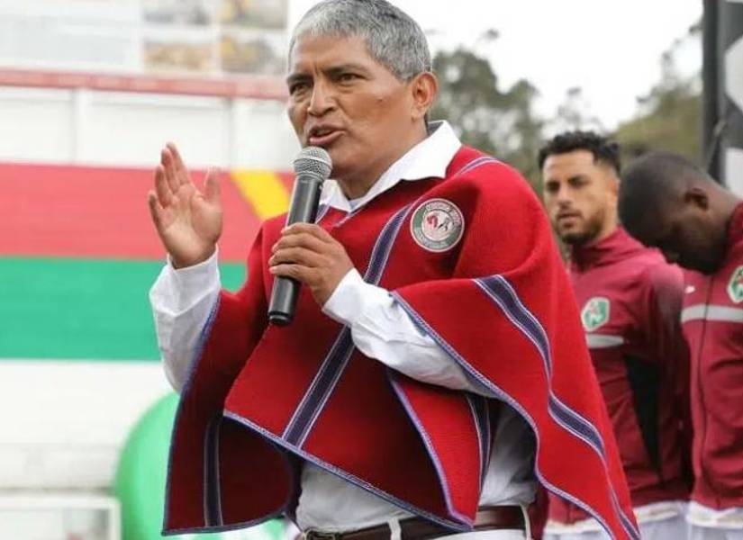 Luis Alfonso Chango habló de su malestar por los resultados del Mushuc Runa en el 2025.