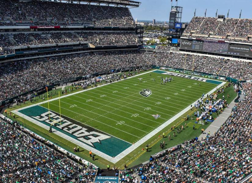 Imagen panorámica del Philadelphia Stadium