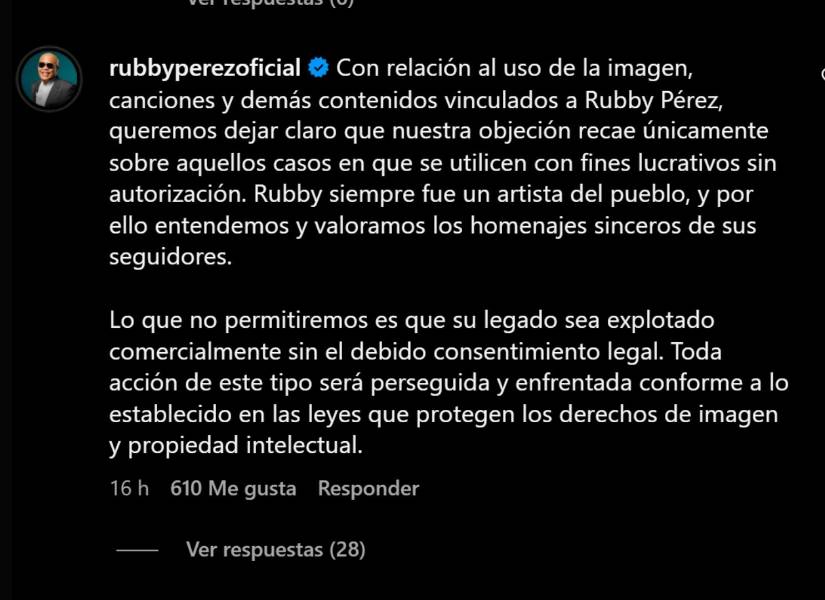 La familia de Rubby Pérez exige respeto: emiten un comunicado urgente tras la difusión de imágenes sensibles