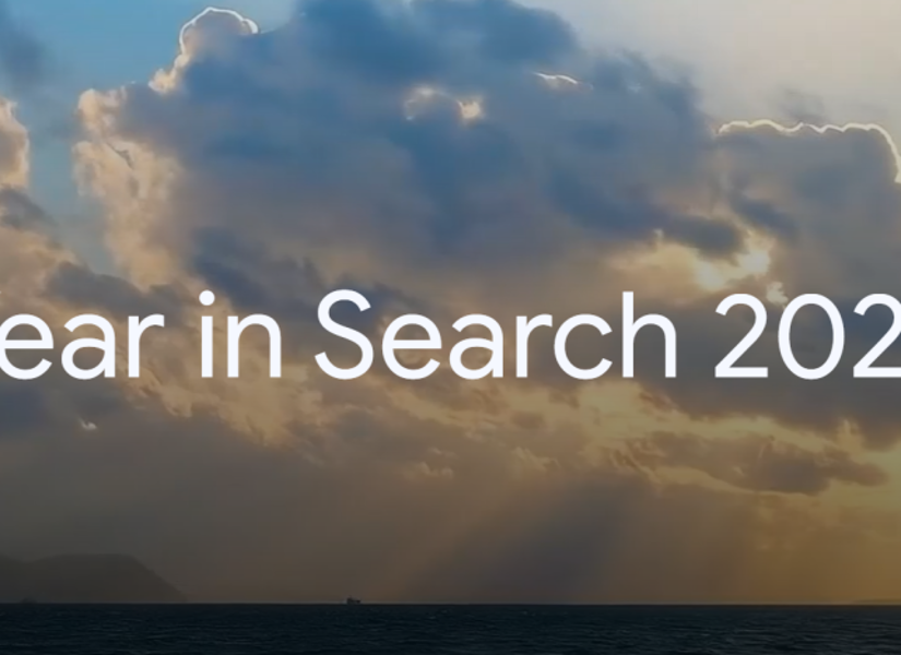 Presentación del Año de Búsqueda 2025 de Google, publicado este 4 de diciembre de 2025.