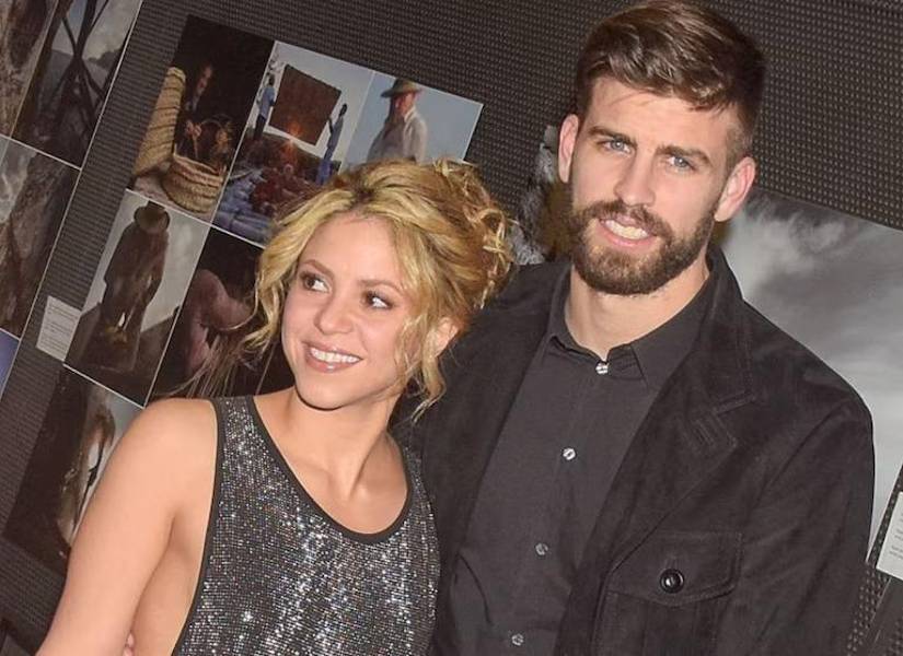 Shakira y Gerard Piqué en 2021.