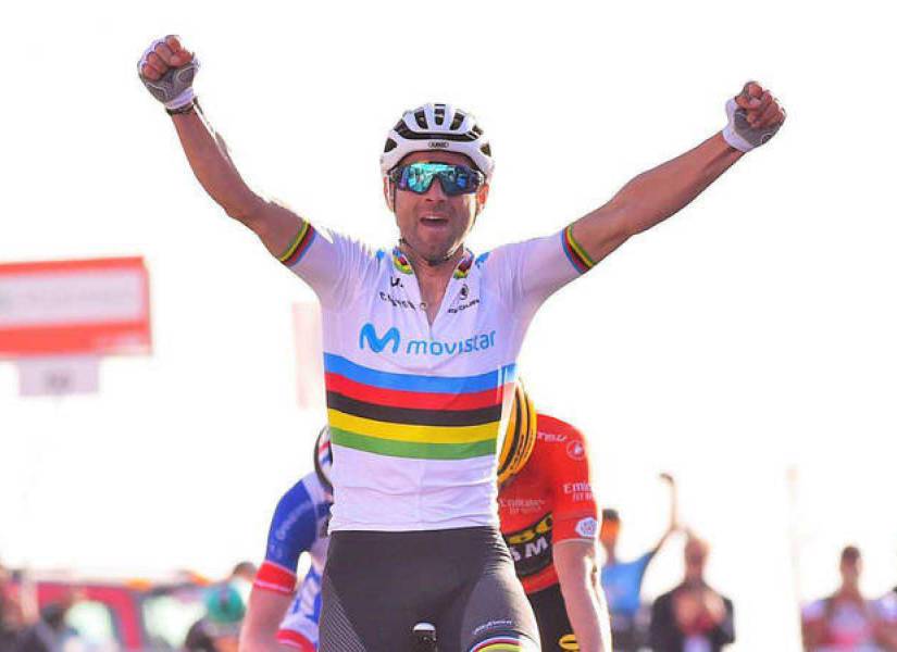 El ciclista Alejandro Valverde se retiró tras 20 años como profesional