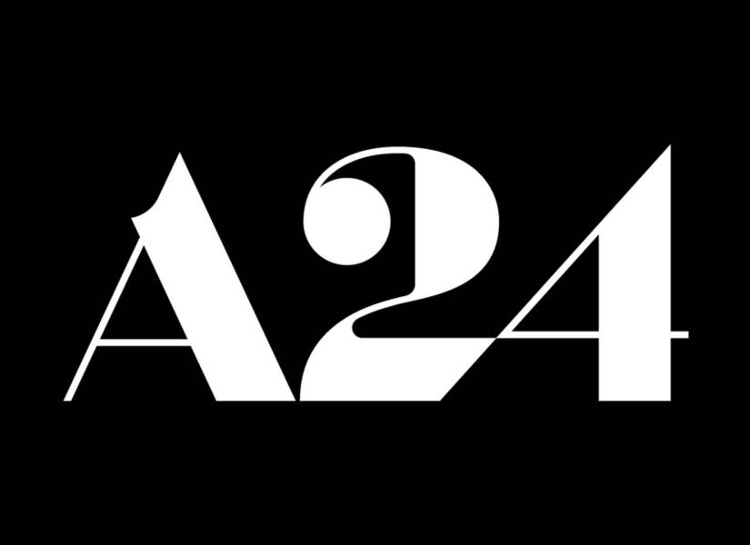 Logotipo de la productora A24.