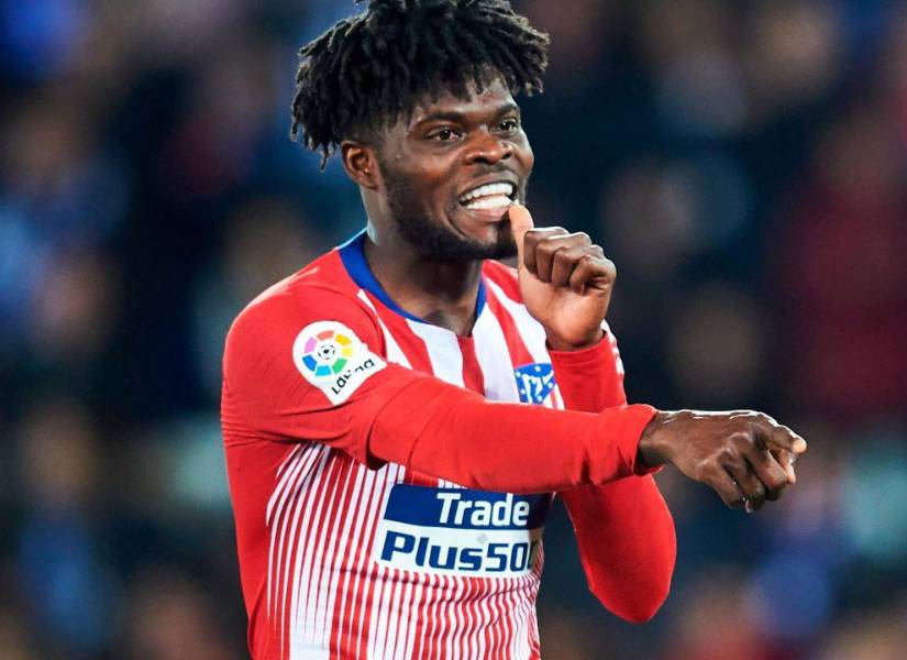 Thomas Partey jugó para el Atlético de Madrid del 2015 hasta el 2021. (Internet)