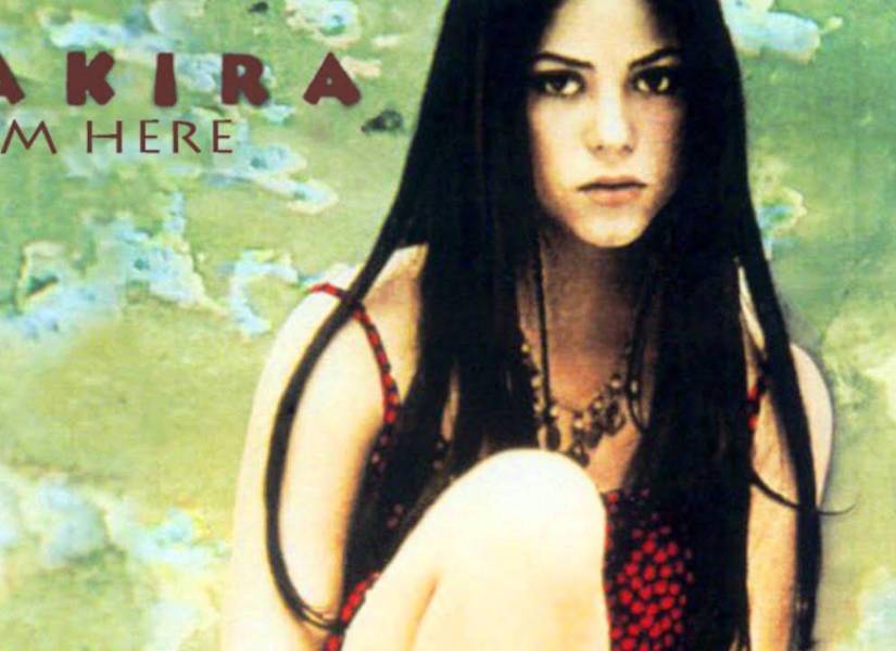 Portada de Estoy Aquí de Shakira.