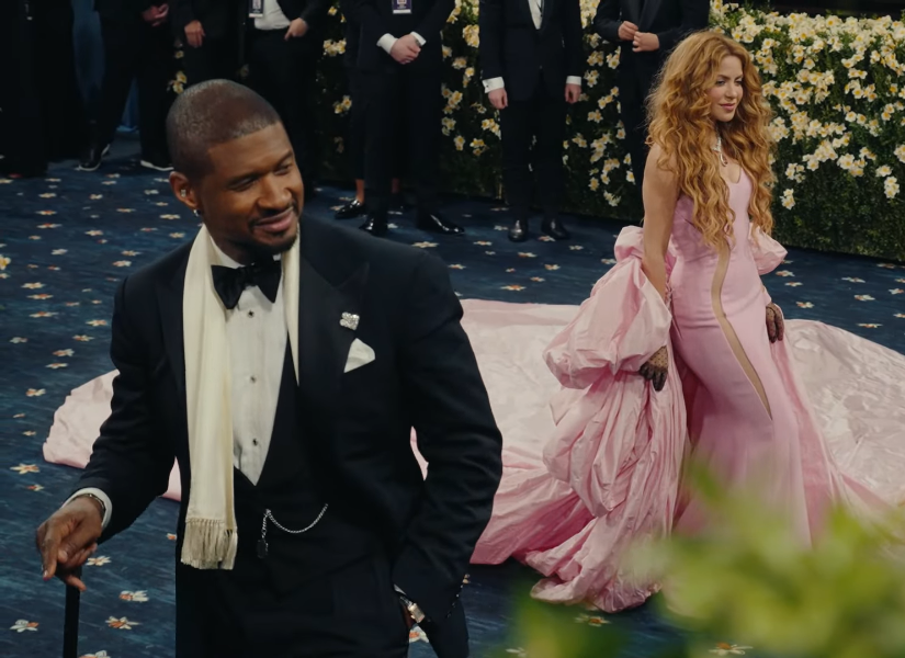 Shakira en la pasarela del Met.