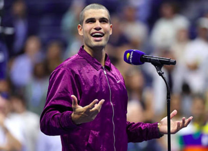 Alcaraz en sus declaraciones después de su victoria contra Opelka