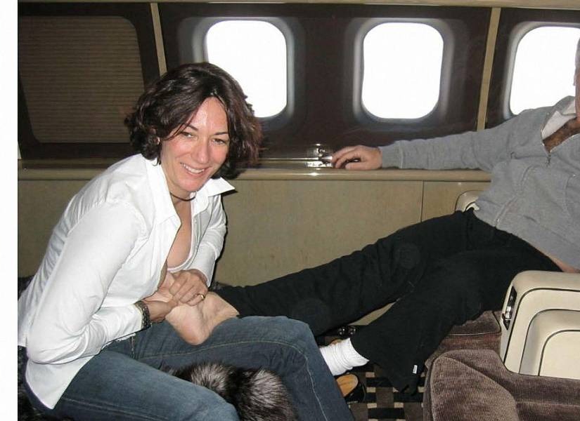 Ghislaine Maxwell y Jeffrey Epstein en una imagen de archivo