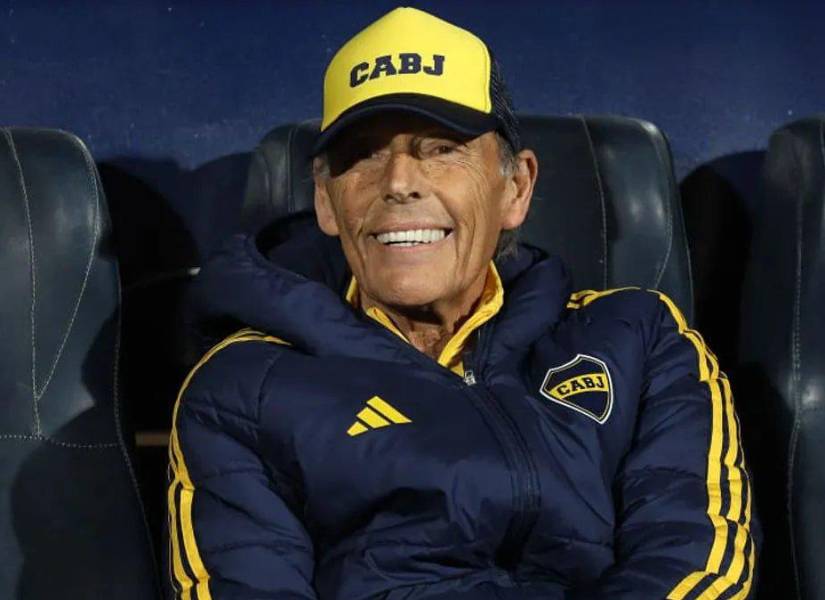 El entrenador de Boca Juniors, Miguel Ángel Russo