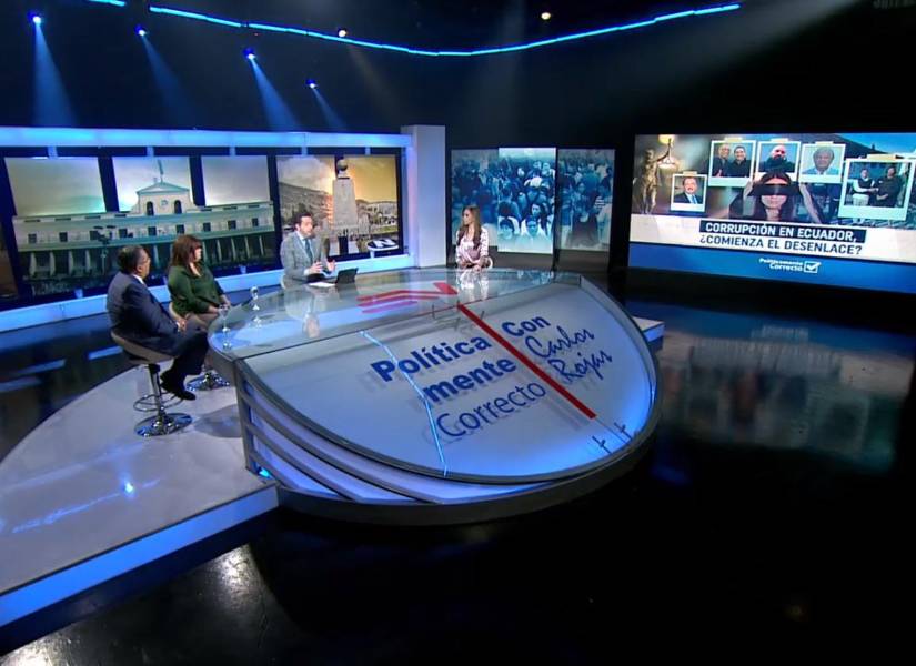 Fotografía de set de Políticamente Correcto