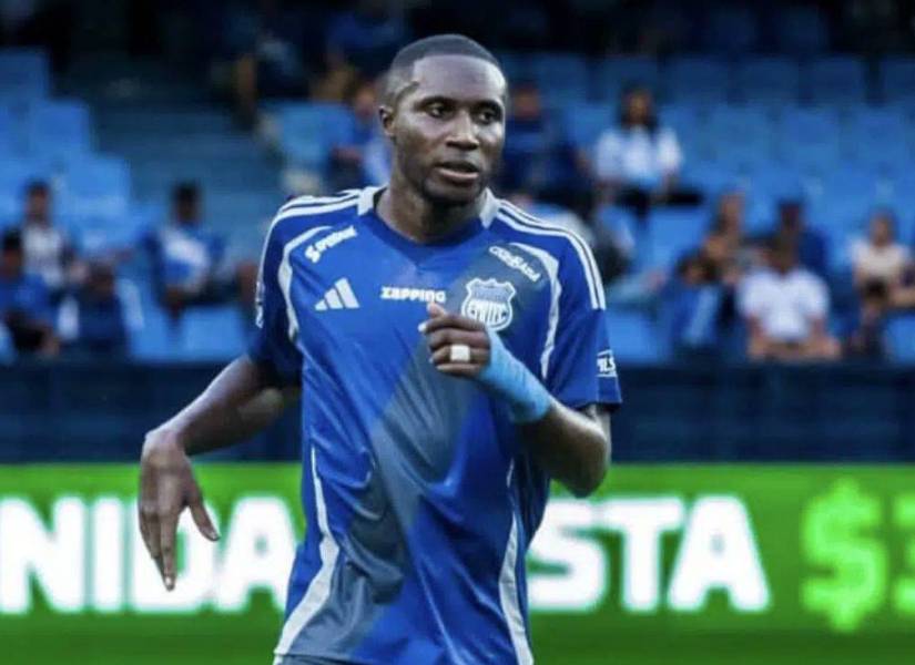 Luis Caicedo, defensor de Emelec.