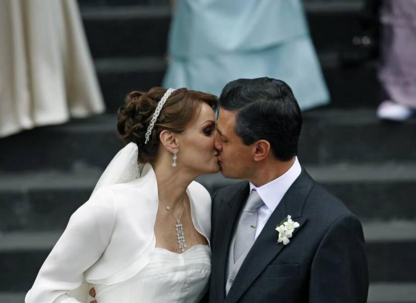 Archivo. Angélica Rivera casó con Enrique Peña Nieto en 2010 y asumió el cargo de primera dama de México en 2012.