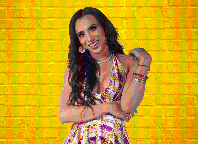 Anahí Festerling interpretando a Bianca García.