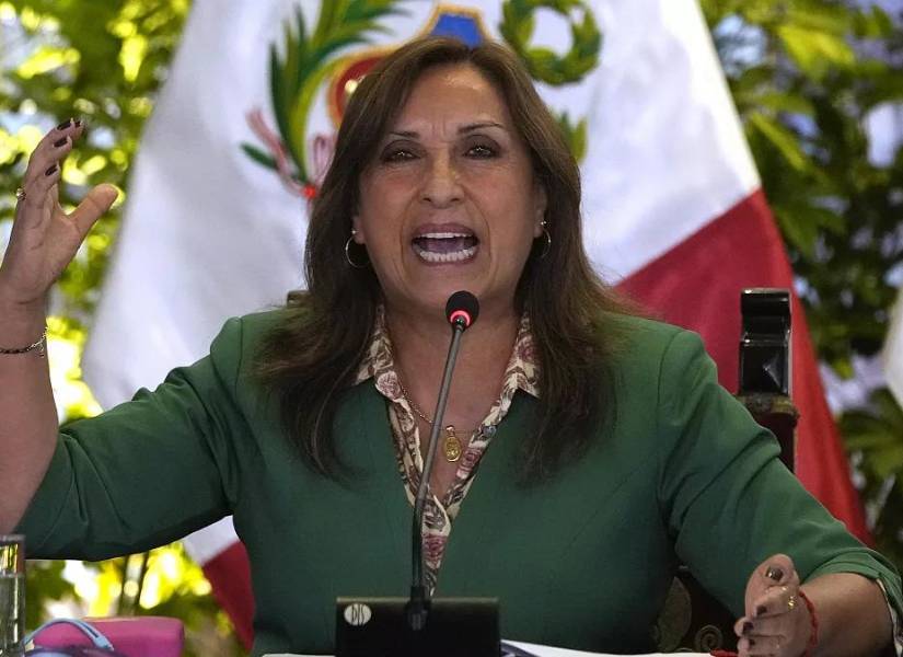 Imagen referencial de Dina Boluarte.