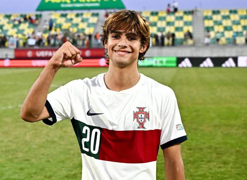 Rodrigo Mora, joven talento portugués.