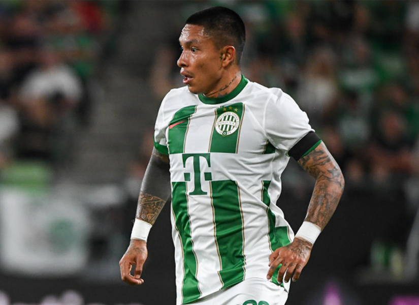 Cristian Ramírez en el Ferecvaros.