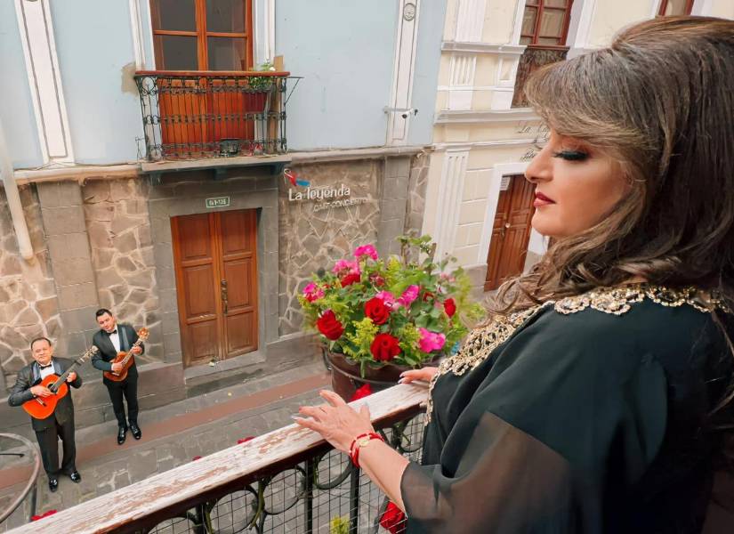 Paulina Tamayo fue un ícono en las Fiestas de Quito.