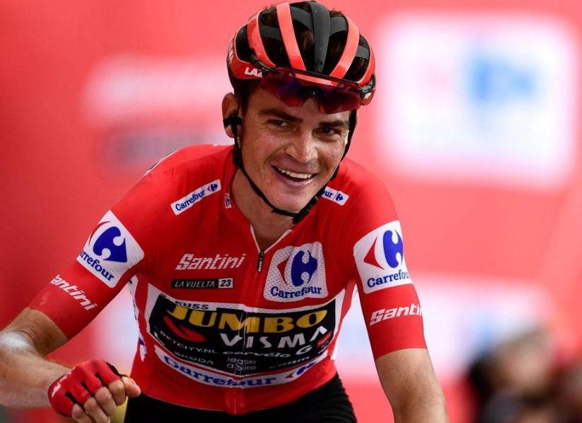 El estadounidense Sepp Kuss, vigente campeón de la Vuelta a España