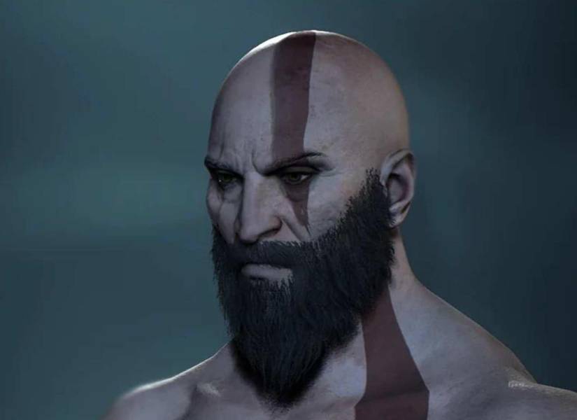 Kratos creado con el editor de personajes de Dragon Dogma 2.