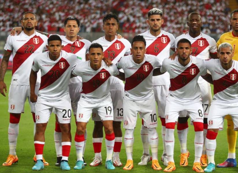 Imagen referencial de la plantilla de Perú.