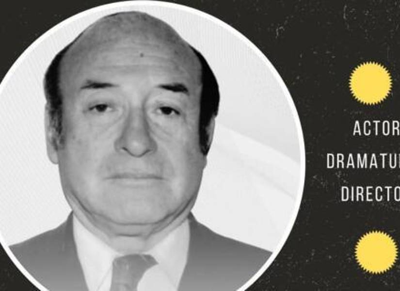 Anuncio del fallecimiento de Luis Alberto García.