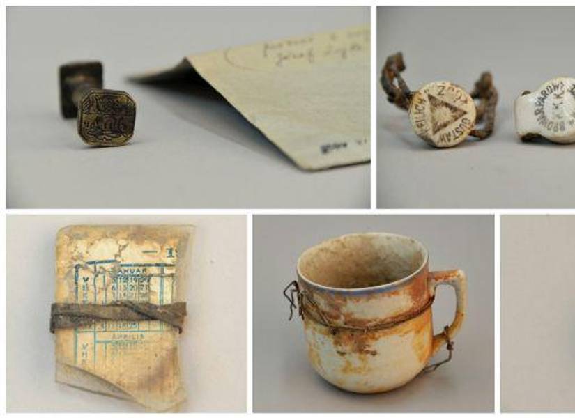 Objetos personales de prisioneros de Auschwitz