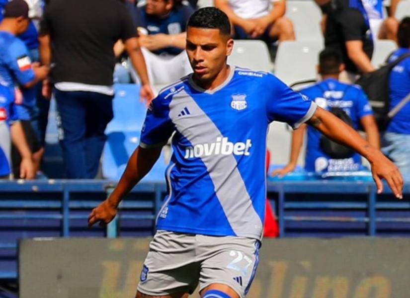Luis Fernando León es capitán de Emelec, y demandó a Barcelona SC por deudas del 2021.