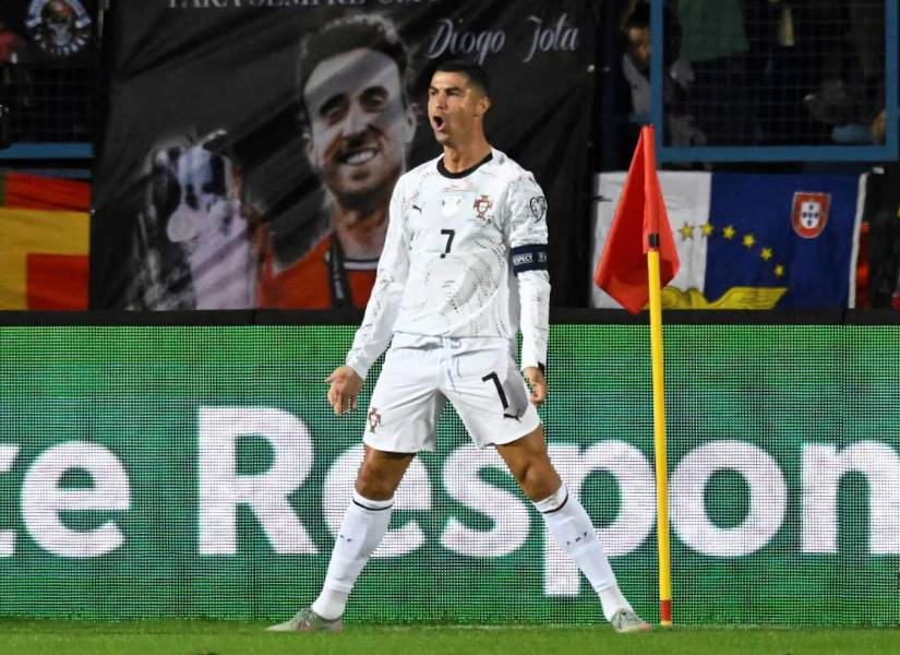 Cristiano Ronaldo marcó un doblete con Portugal en la victoria ante Armenia por las Eliminatorias al Mundial 2026