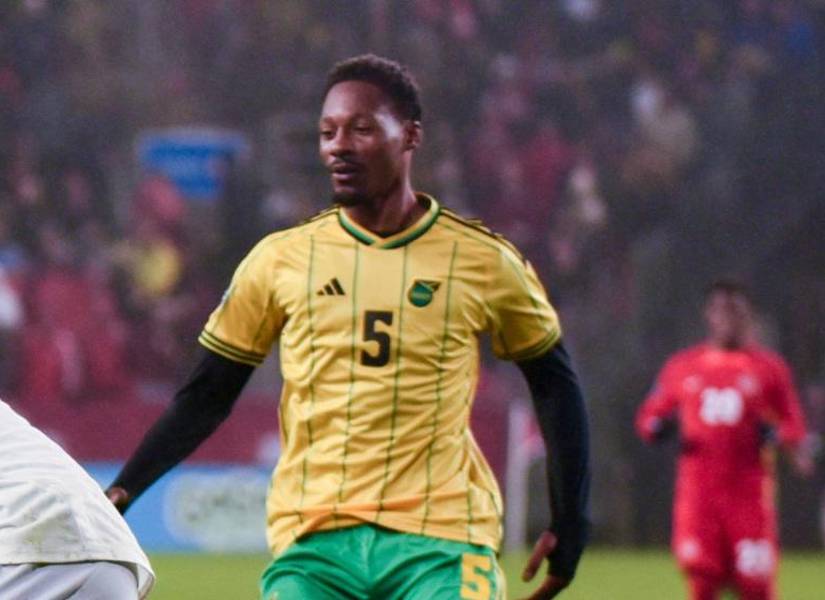 Pinnock con la selección jamaicana.