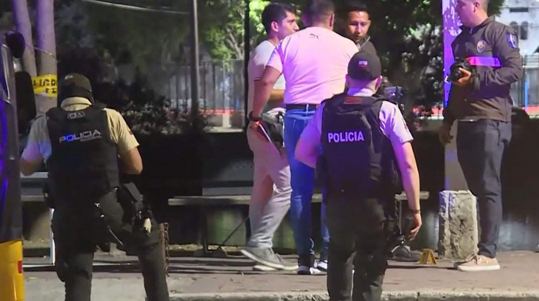 Dos hombres fueron baleados en un parque del Cristo del Consuelo, en Guayaquil