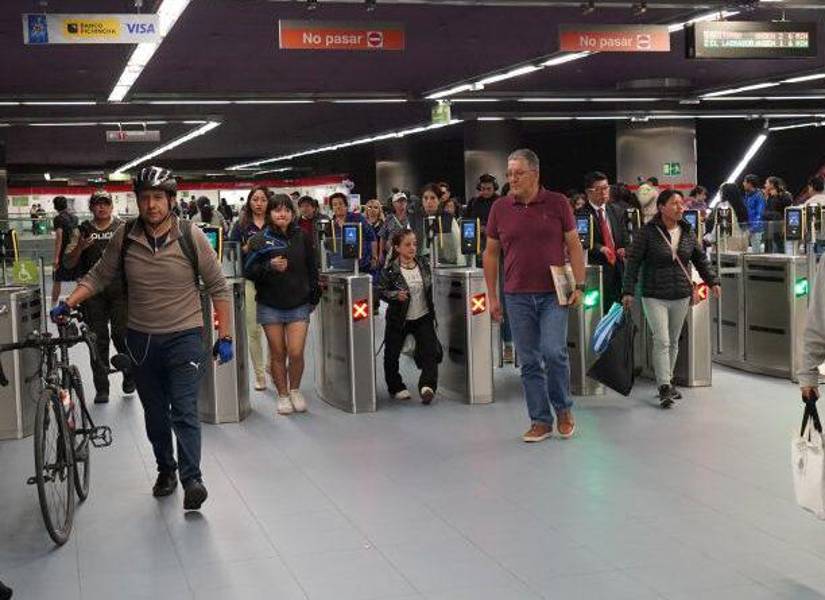 El Metro de Quito superó los 5,3 millones de viajes.