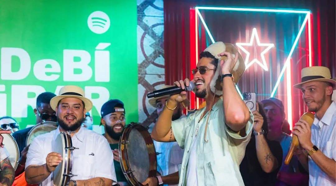 Bad Bunny celebra con una fiesta boricua el lanzamiento de DtMf, su último álbum