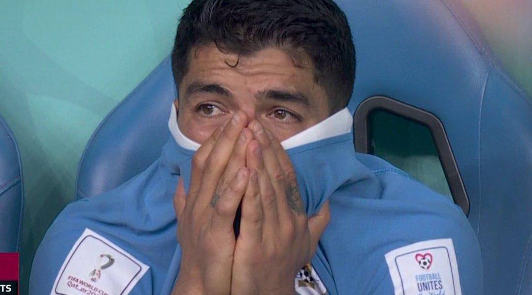 Qatar 2022: el llanto desconsolado de Luis Suárez tras agónica eliminación de Uruguay