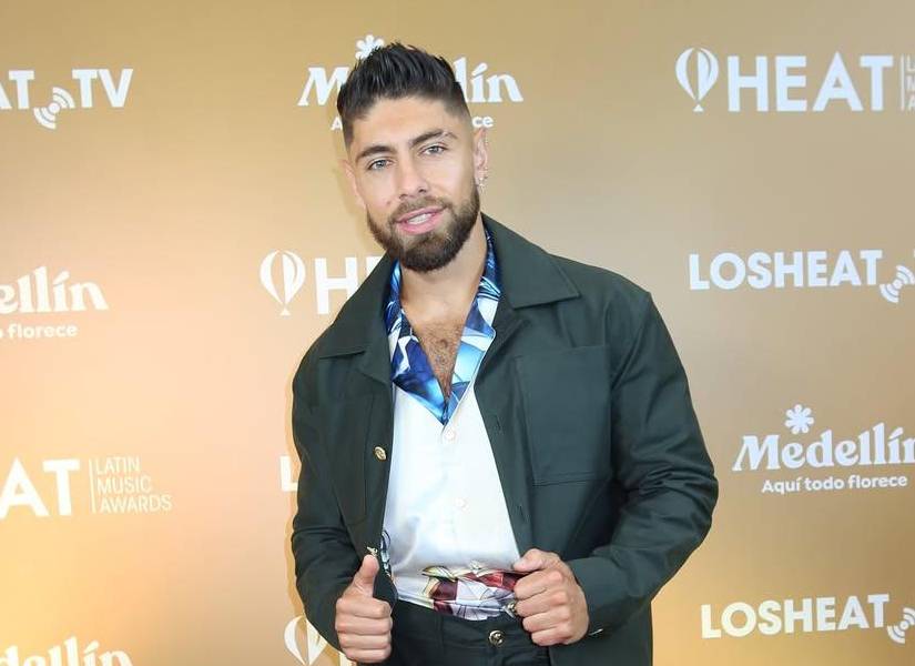 Beta Mejía en los Premios Heat.