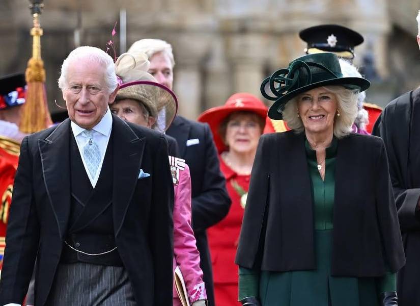 Rey Carlos III y la reina consorte Camila.