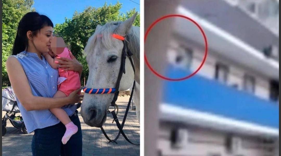 Colgó a su hija de 3 años sobre el balcón como castigo y cayó al vacío