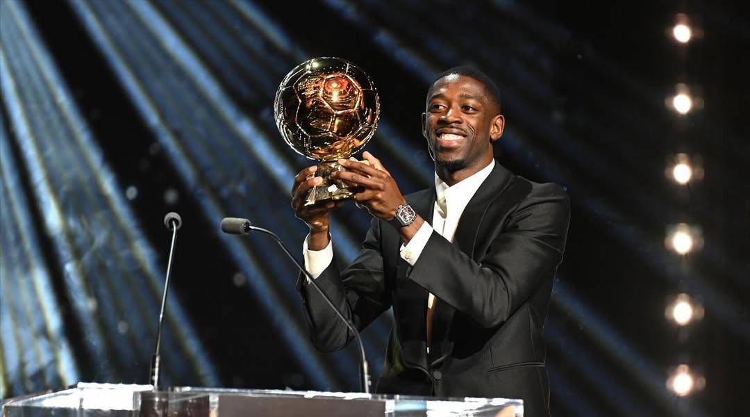 Estas son las estadísticas que le dieron el Balón de Oro a Ousmane Dembélé