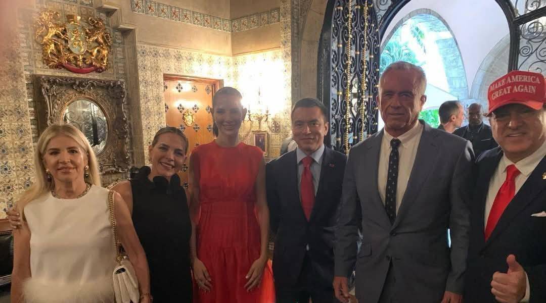 Robert Kennedy Jr. es el enviado de Donald Trump para la posesión de Daniel Noboa