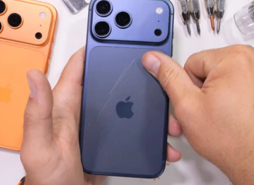 Rayones en el iPhone 17