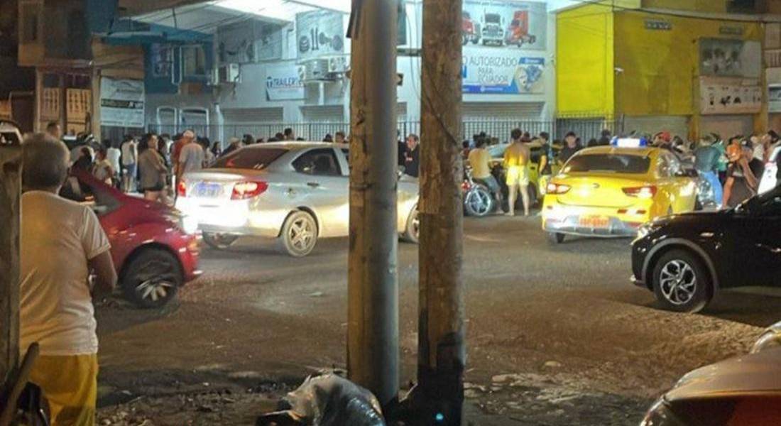 Guayaquil | Extorsionador pierde la mano tras atentar contra negocio